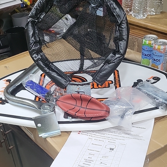 Trampoline basketball hoop  - Picture 1 of 7